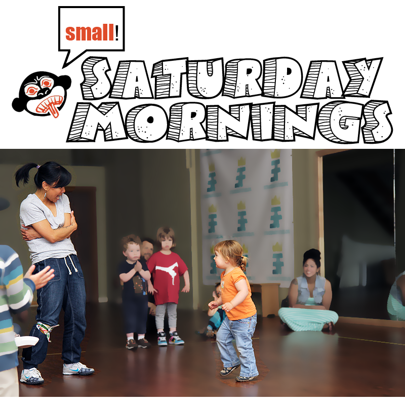 "Small Saturday Mornings" Mini BREAKS Dance class for children ages 2-6 years old!