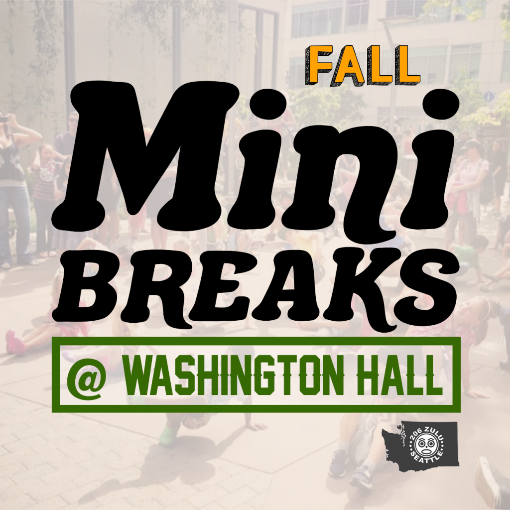 Mini BREAKS fall breaking ("break dance") classes for kids ages 2-6 in Seattle, taught by Anna Banana Freeze.